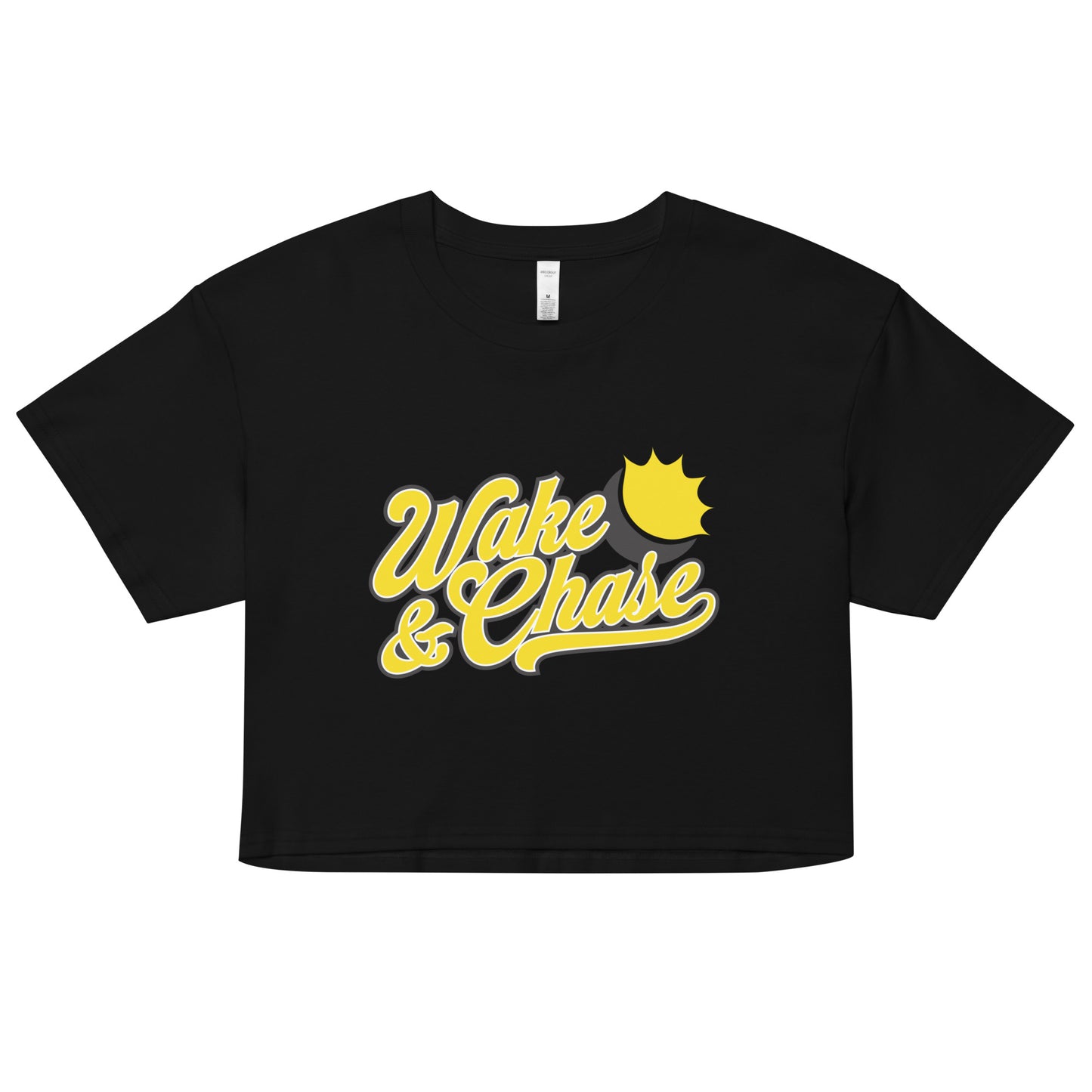 Wake & Chase "Ladies" Crop Top