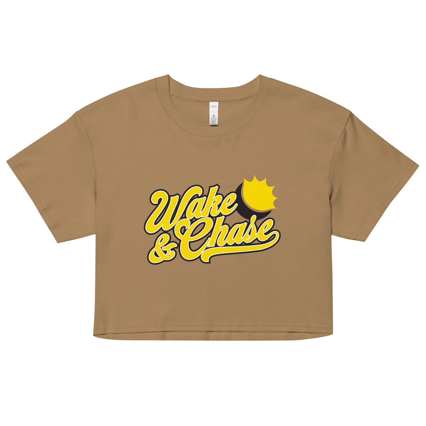 Wake & Chase "Ladies" Crop Top