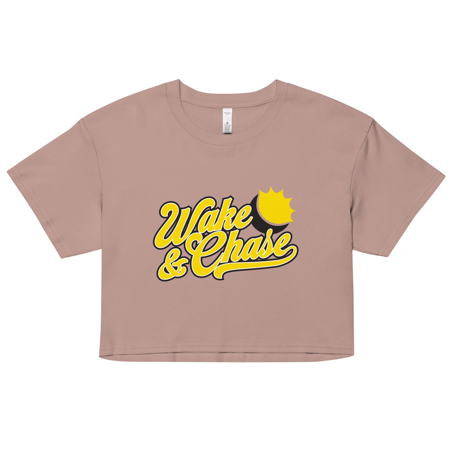 Wake & Chase "Ladies" Crop Top